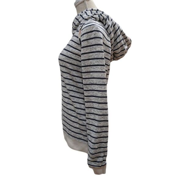 Maison Scotch Jolie Vagabonde La Femme Selon Marie Striped Hooded Sweater Size 2 - Picture 4 of 10